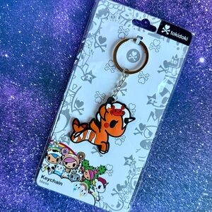 Tokidoki Mermicorno Marea Kawaii Rubber Keychain NWT